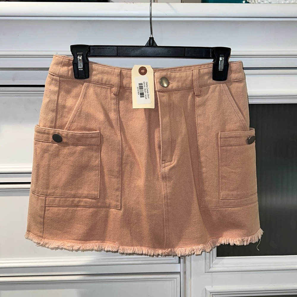 🏷️ new with tag | blush fringe skirt | Very J | small | bought in 2023